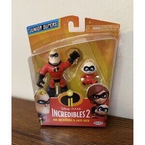 Mr. Incredible And Jack Jack - Incredible 2 ToyPrecool 3-Inch Figures 2-Pack